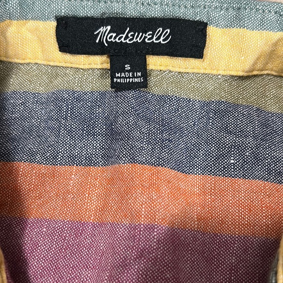 Madewell Collard striped shirt - Picture 2 of 5